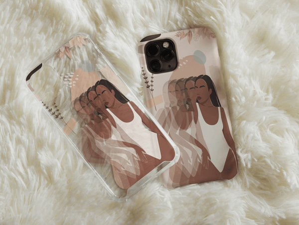 Black Girl Aesthetic Phone Case – Chic Artistic Style Cover