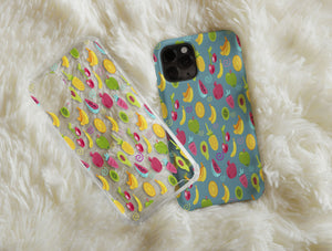 Summer Fruit Phone Case – Cute Kawaii Cartoon Fruit Pattern Cover