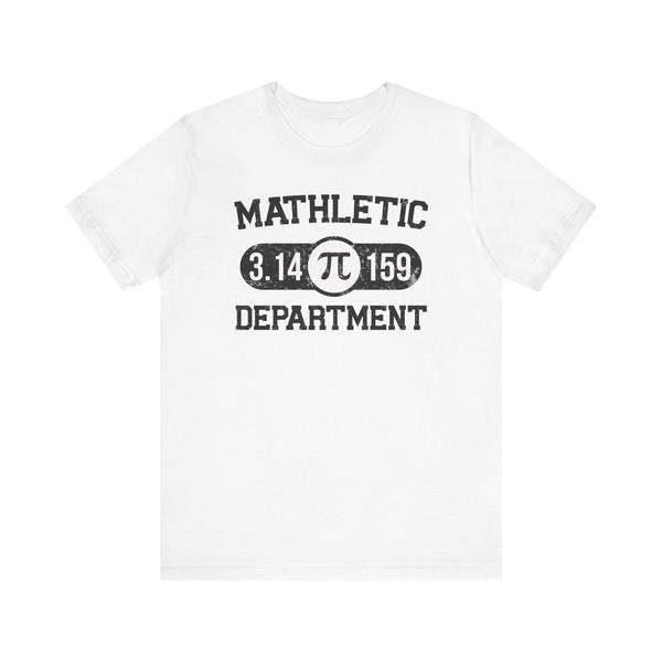 Mathletic Department T-Shirt – Funny Math Lover Gift Tee