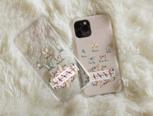 Blessed To Be Called Nanny Phone Case – Personalized Floral & Butterfly Design