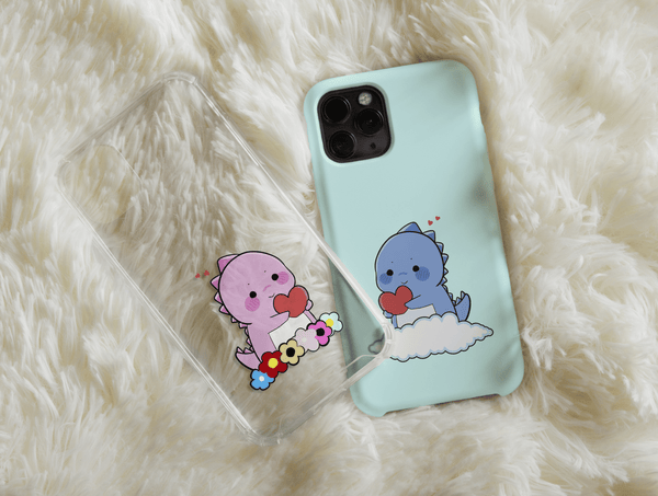 Cartoon Dinosaur Phone Case – Cute Dino Lovers