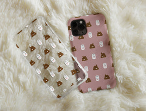 Funny Poop Phone Case – Cute Emoji Bathroom Humor
