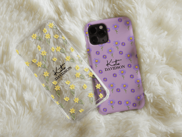Birth Flower Print Phone Case – Flower Lovers