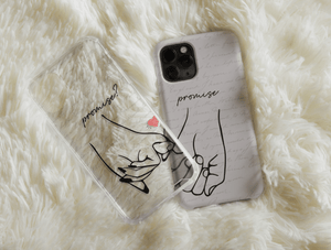 Couple Promise Phone Case – Matching Pinky Promise Design