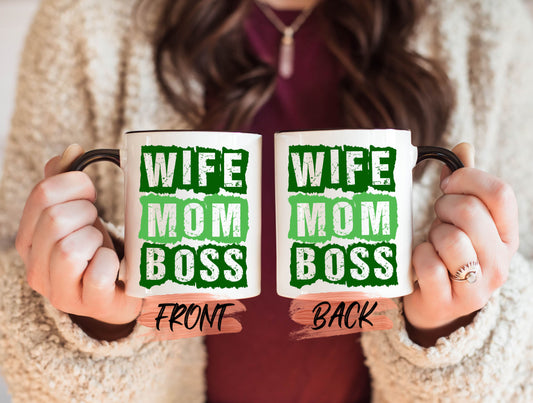 Wife Mom Boss Mug, Entrepreneur Mom Female Boss Babe Mug For Women Mother’s Day, Female Entrepreneur, Entrepreneur Gift, Boss Lady Gift