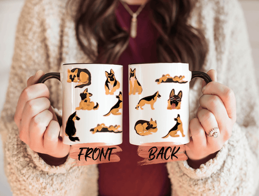 German Shepherd Mug, German Shepherd Mug For German Shepherd Owners’ Birthday Gift, German Shepherd Gift, German Shepherd Mug For Dog Owner