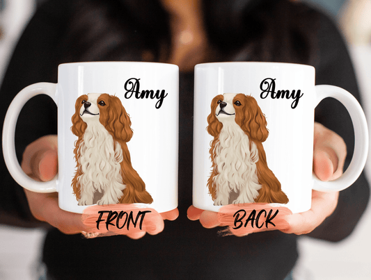 Cavalier King, King Charles Spaniel Mug For Spaniel Moms Christmas Gift, King Charles Spaniel, Cavalier King Gifts, Cavalier Mug For Women