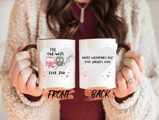 I'll Owl-ways Love You Mug, Owl Mug For Men And Women Anniversary Gift, Owl Coffee Mug, Owl House Mug, Owl Cup, Angry Owl Mug For Couples