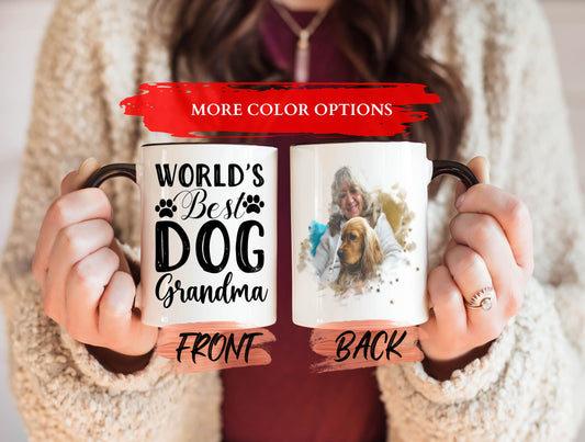 World's Best Dog Grandma Mug, Dog Grandma Mug For Granddog Mother’s Day Gift, Best Dog Grandma, Dog Grandma Gift, Dog Grandparent Gifts