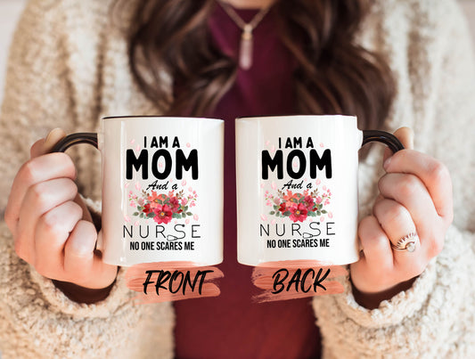 Mom Nurse Mug, Nurse Mom Coffee Mug For Mom Mothers Day, Nurse Mug, Nurse Mom Mug, Nurse Mom Cup, Nurse Hero Mug For Mother, Nurse Mum Gift