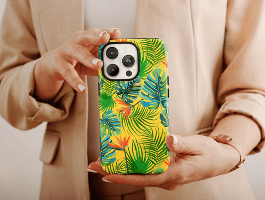 Tropical Pattern Phone Case, Pattern Phone Case For Men And Women Christmas Gift, Case With Pattern, Summer Pattern Phone Cases For Him/Her