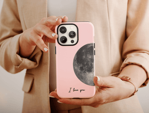 To The Moon And Back Phone Case – Romantic Matching Couple Gift