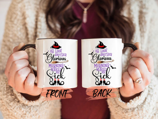 Hocus Pocus Glorious Morning Mug, Halloween Witch Mug For Women Halloween Party, Halloween Coffee Mug, Hocus Pocus Mug, Witchy Mug For Her