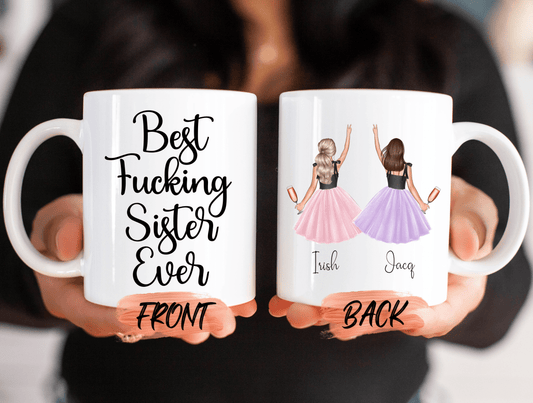 Sister Gift, Personalized Best Sister Ever Mug For Sister Birthday Gift, Gifts For Sister, Sister Gifts, Personalized Mug Gift For Sister