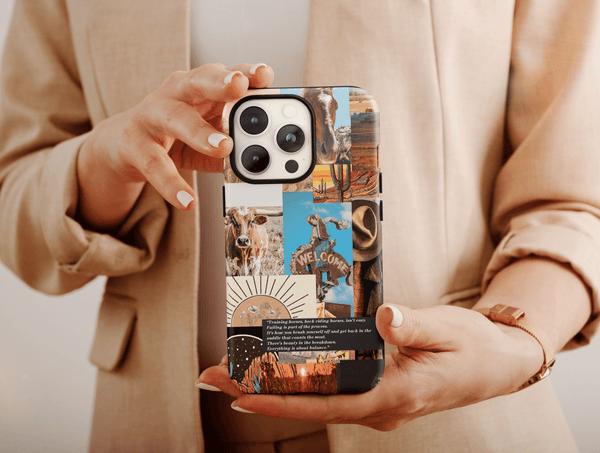 Western Cowboy Phone Case – Vintage Rodeo & American West Design