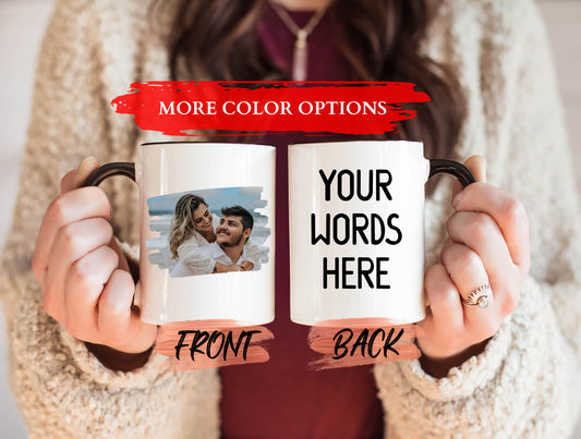 Put Your Words Here Mug, Customizable Mug For Men And Womens’ Birthday Gift, Custom Coffee Mug, Custom Text Mug, Custom Mug For Anniversary