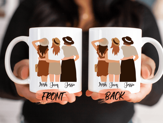 Best Friend Mug, Fabulous Squad Mug For Best Friends’ Birthday Gift, Best Friend Gift, Gift For Best Friend, Best Friend Gift Mug For Women