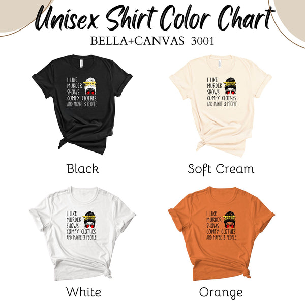 Murder Shows & Maybe 3 People – Cozy Halloween Shirt for True Crime Fans
