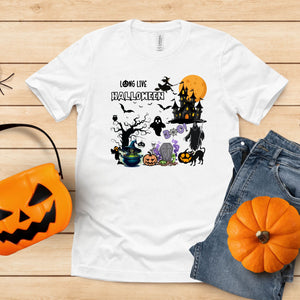 Long Live Halloween Tee – I Love Halloween Shirt for Spooky Season Fans