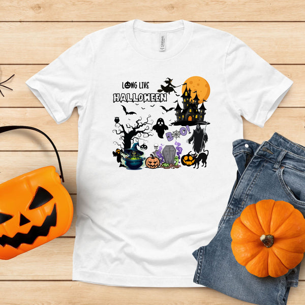 Long Live Halloween Tee – I Love Halloween Shirt for Spooky Season Fans