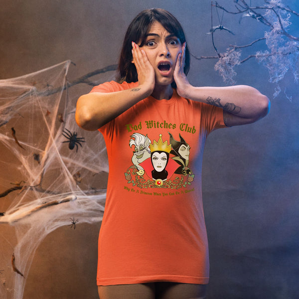 Bad Witches Club Shirt – Disney Villains Tee for Halloween Queens