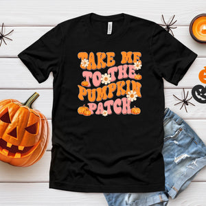 Take Me To The Pumpkin Patch Shirt – Retro Fall Vibes for Autumn Lovers