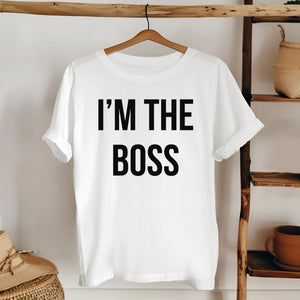 No Debate, Just Truth – I'm The Boss Shirt for Leaders & Entrepreneurs