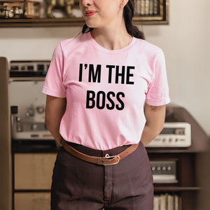 No Debate, Just Truth – I'm The Boss Shirt for Leaders & Entrepreneurs
