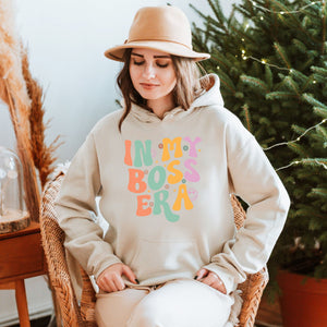 Bold & Cozy – In My Boss Era Hoodie for Confident Women