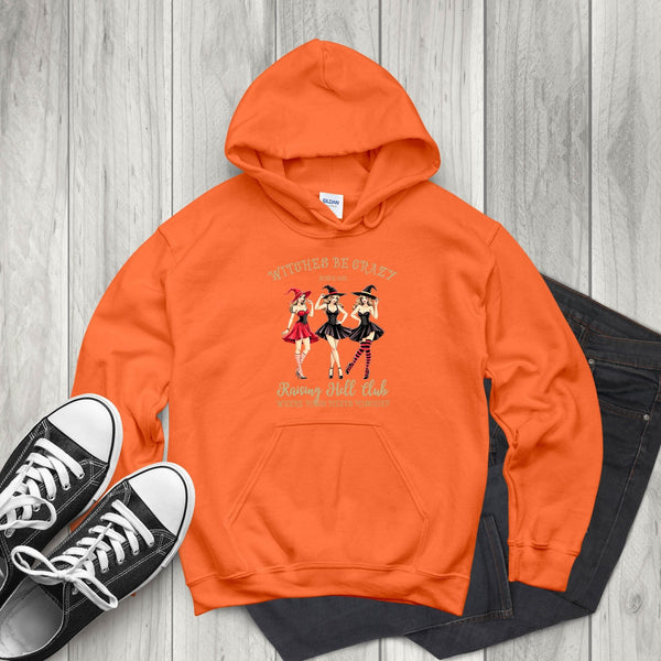 Witches Be Crazy Hoodie – Cozy Witchy Aesthetic for Bold Women