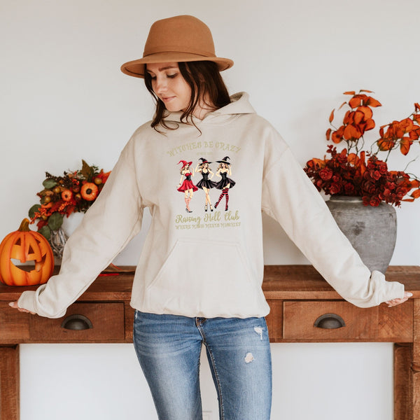 Witches Be Crazy Hoodie – Cozy Witchy Aesthetic for Bold Women