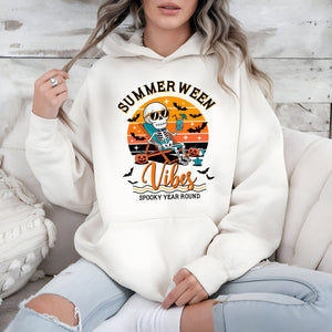 Spooky Season Hoodie – Summerween Vibes for Haunted Beach Days