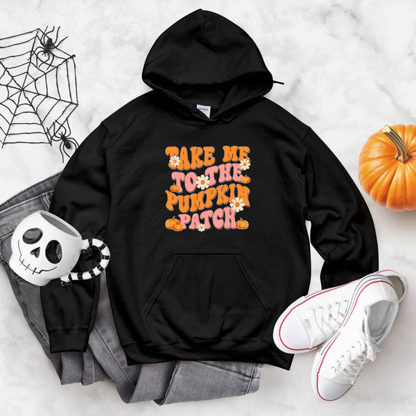 Snuggle Season Starts Here – Take Me To The Pumpkin Patch Hoodie