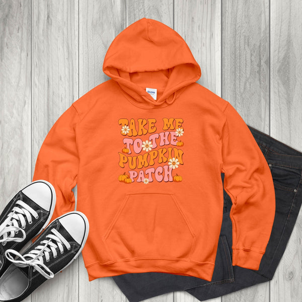 Snuggle Season Starts Here – Take Me To The Pumpkin Patch Hoodie