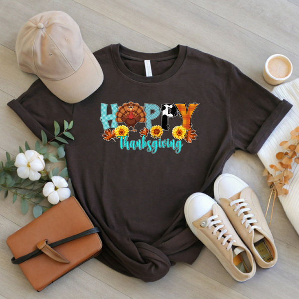 Gobble Goals & Pumpkin Pie – Happy Thanksgiving Shirt for Fall Family Fun