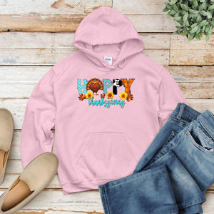 Thankful & Toasty – Happy Thanksgiving Hoodie for Cozy Fall Celebrations