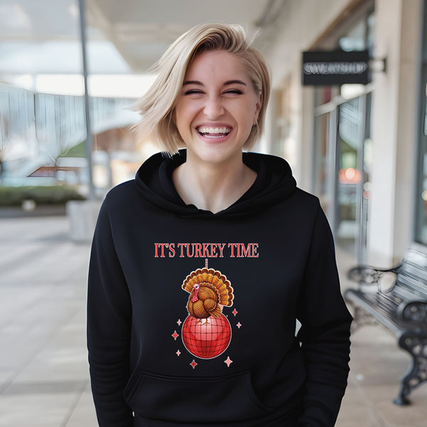 Talk Turkey to Me – It’s Turkey Time Hoodie for Fall Party Season