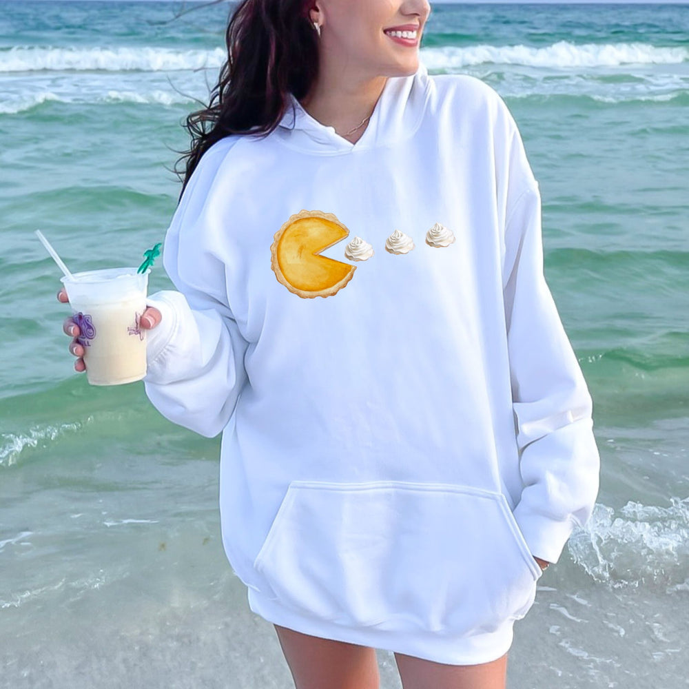Powered by Pie – Pumpkin Pie Hoodie for Cozy Thanksgiving Vibes
