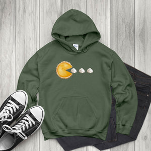 Powered by Pie – Pumpkin Pie Hoodie for Cozy Thanksgiving Vibes