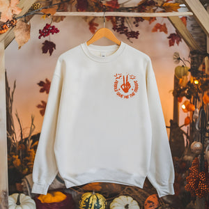People Give Me The Creeps Sweatshirt – Funny Halloween Sweatshirt with Skeleton Hand