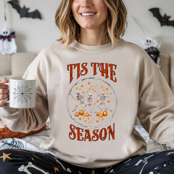 Tis The Season to Be Spooky – Halloween Sweatshirt for Fall Lovers