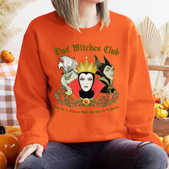 Bad Witches Club Sweatshirt – Vintage Villain Energy for Fall Queens