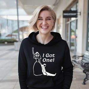 Bagged My Forever – I Got One Hoodie for Brides with Humor