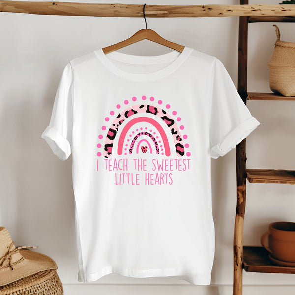 Teaching With Heart – I Teach The Sweetest Little Hearts Shirt for Early Educators