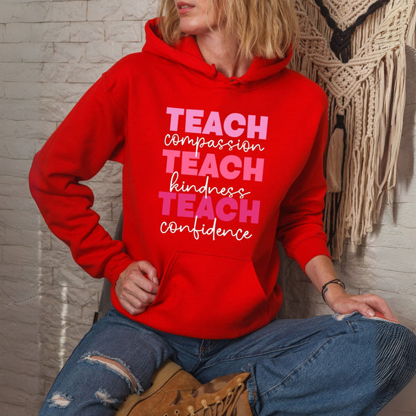 Lead with Love – Teach Compassion, Kindness & Confidence Hoodie