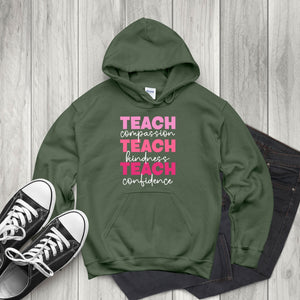 Lead with Love – Teach Compassion, Kindness & Confidence Hoodie