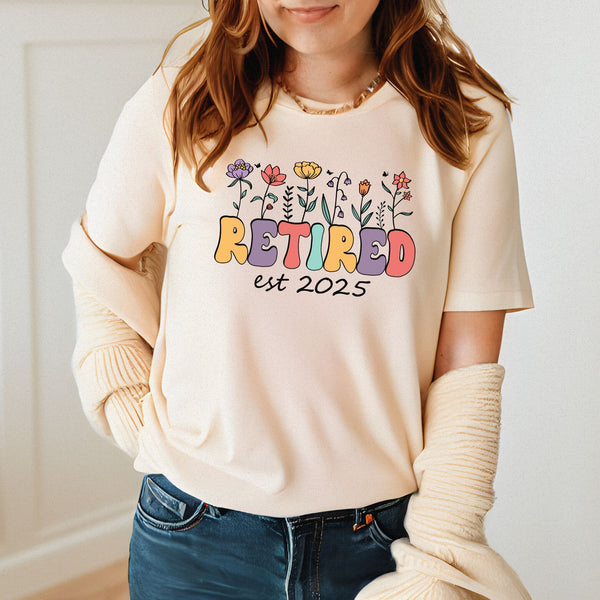 Flower Retirement T-Shirt
