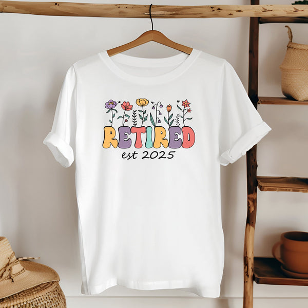 Flower Retirement T-Shirt