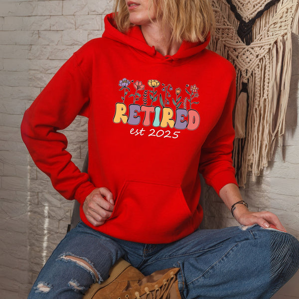 Flower Retirement Hoodie