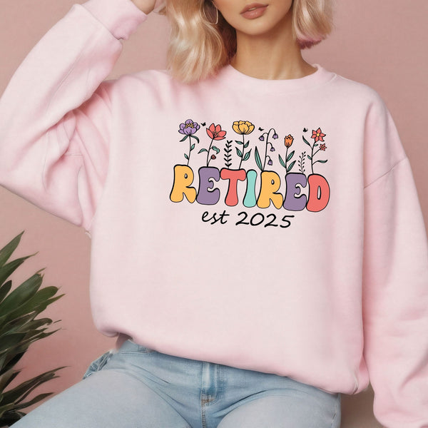Flower Retirement Sweatshirt